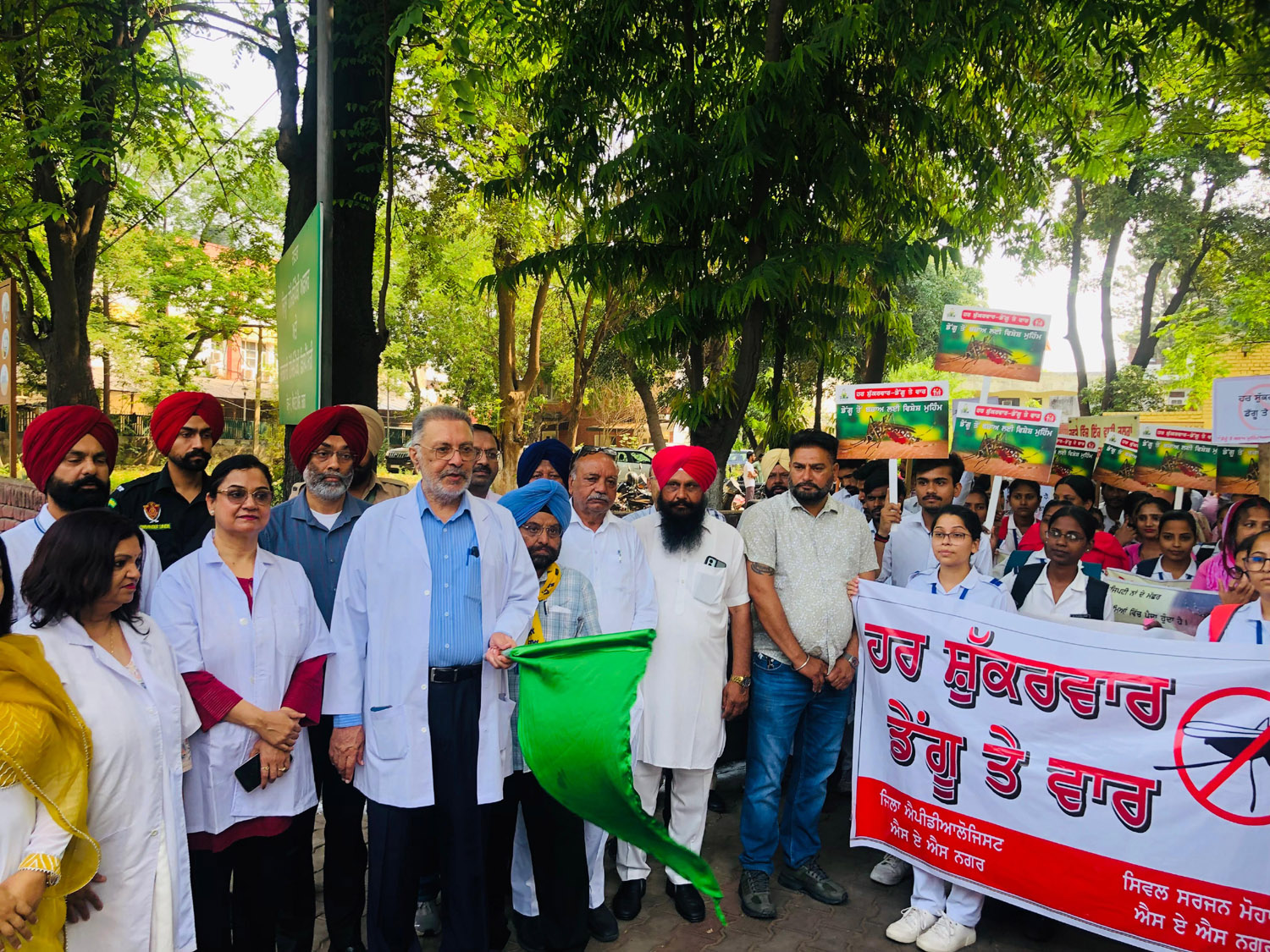 Punjab government aims to reduce dengue cases by 80% this season through dengue awareness- Dr Balbir Singh.
